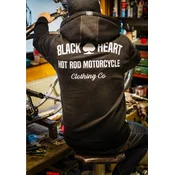 Hoodi moška - HOT ROD MOTORCYCLE - BLACK HEART - 21128