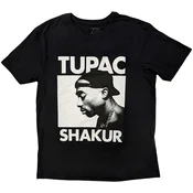 2Pac Eyes Closed Black XL Majica