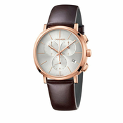 Ročna ura Calvin Klein Gent Chrono K8Q376G6 Brown/Gold