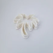 KREATIVNI SLATKIŠI Modla za kolace i ukrase Palma, 6 cm, Bela