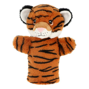 Keel Toys SE3076-7 Keeleco Tiger - eko plišasta ročna lutka 27 cm