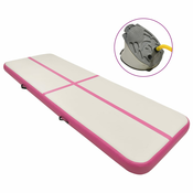Strunjaca na napuhavanje s crpkom 500 x 100 x 15 cm PVC roza
