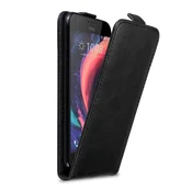 Cadorabo Cadorabo Ohišje, združljivo z HTC Desire 10 LIFESTYLE / Desire 825 v nočna črna - Zaščitni ovitek v obliki flipa z magnetnim zapiranjem, (20566289)