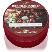 Kringle Candle Cinnamon Apple Wreath čajna sveča 42 g