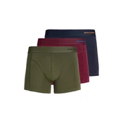 JACK & JONES Boksarice JACCOMO mornarska / zelena / oranžna / burgund