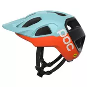 Kolesarska čelada POC Cularis Indicolite Blue Matt/Carnelian Orange Matt M