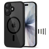 Tech-protect MagPeak MagSafe CC ovitek za iPhone 17, črn