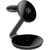 Celly MAGSTAND3IN1EVO 3-v-1 magnetno stojalo Brezžično polnjenje 15W