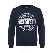 DIESEL Pulover S-GIR 250207 mornarska