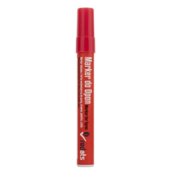 Vodoodporni marker za olje - rdeč okrogel 2,5 mm