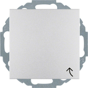 Berker Berker Schuko vtičnica, aluminij/mat s tečajnim pokrovom 47441404, (20859754)