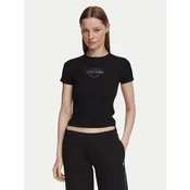 Guess Jeans Majica W6YI05 K3640 Črna Slim Fit