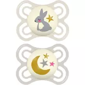 MAM Perfect Night 0+ months duda Beige/ Grey 2 kos