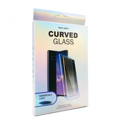 Zaščitno steklo ukrivljeno za Samsung Galaxy S20 Ultra Teracell, UV Plus Glue Full Cover + LED, prozorna