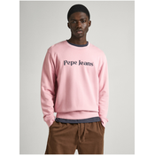 Pink Mens Pepe Jeans Sweatshirt - Mens