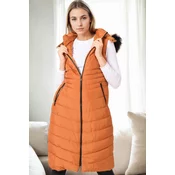 Z6752 DEWBERRY WOMENS VEST-TABA-3