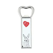 Artdog Cirneco dellEtna, Sicilijanski hrt - odpirač za steklenice s psom, personaliziran odpirač za hladilnik, unikatno darilo za moškega Art-Dog