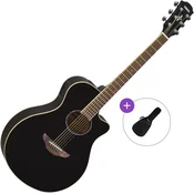 Yamaha APX600 Basic SET Black Elektroakustična jumbo
