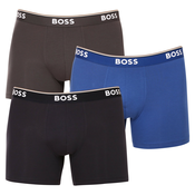 3PACK Moške boksarice Hugo Boss večbarvne (50475282 487) S