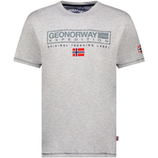 Geo Norway Majice kratkih rukava SY1311HGN-Blended Grey Siva