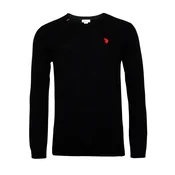 U.S. POLO ASSN. Pulover  črna