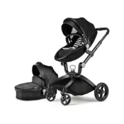 Kolica za bebe Hot Mom Black 2u1 F022 - kolica za bebe 2u1
