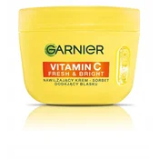 Garnier Vitamin C Fresh & Bright krema - sorbet za obraz, vlažilna,