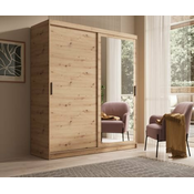 Garderobna omara Hailey - 180 cm - artisan hrast