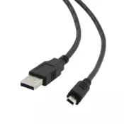 Gembird kabel gembird ccp-usb2-am5p-6 (usb m - mini usb m; 1,8 m; črna barva)