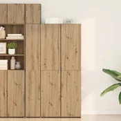 Highboard 2 pcs Umjetnicki hrast 80 x 42 x 185 cm