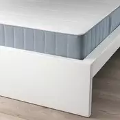 MALM Okvir kreveta s dušekom, bela/Vesteröy vrlo tvrdo, 140x200 cm