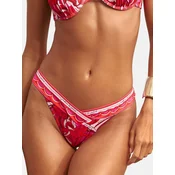 Lipsy Bikini hlačke rdeča/bela