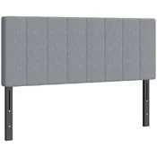 Homestar Nastavljiv vzglavnik 160x10x106 cm Siva