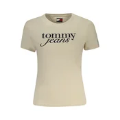 Tommy Jeans Majica Essential DW0DW19447 Bež Slim Fit