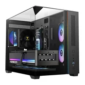 Gamdias Atlas M3M kaljeno staklo crno ATLAS M3M