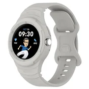 Silikonski pas Techsuit W066 za Google Pixel Watch/Watch 2/Watch 3 41mm/Watch 4 41mm - siv