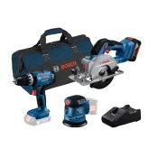 BOSCH 18V set akumulatorskog alata GSR+GWS+GBH+3x4.0Ah 0615A5007L