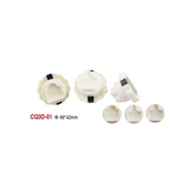 Hani international Set 3D modlica za kolace, 3 komada, Beli
