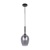 Luster na sajli TANGO 1xE14/40W/230V crne boje