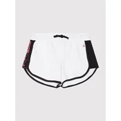 United Colors Of Benetton Športne kratke hlače LOONEY TUNES 3BT0C900T Bela Regular Fit
