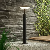 Lucande Fenia LED stenska svetilka, 60 cm, senzor, IP54, antracit - Sodobni - antracit, opal - Aluminij