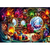 KS Games - Puzzle Mistična hiša v gozdu - 1 000 kosov