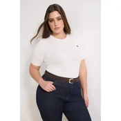 Trendyol Curve Ženska bluza Tbbss26Af00032, Krem