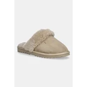 Usnjeni copati Tommy Hilfiger TH SHEARLING HOUSE SHOE