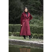 BOUCLÉ MODA Ženski kaput Ana Karenjina, Bordo