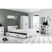 Drveni Deciji Krevet Darek - Beli - 200x80