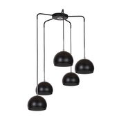 Luster na sajli COOL 5xE27/60W/230V