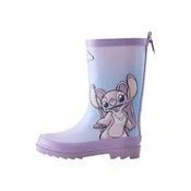 Next Gumijasti škornji Lilo and Stitch svetlo modra/sivka/svetlo lila/črna