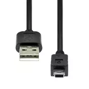 shumee ProXtend USB 2.0 A do Mini B 5P kabel, črne barve, 1 m, 480 Mbps, model 48079, USB2AMINIB-001