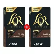 LOR Kapsule za kafu Forza 9 1+1